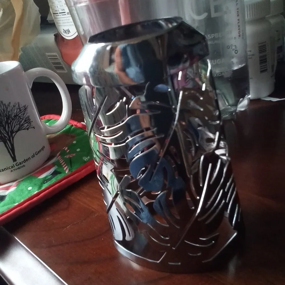 NWOT Bath and body works METAL SOAP COVER